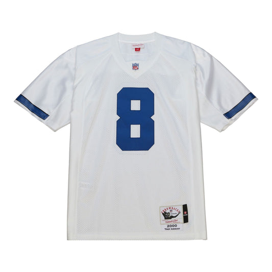 Authentic Troy Aikman Dallas Cowboys White 2000 Jersey