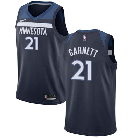 Youth Minnesota Timberwolves Kevin Garnett Icon Edition Jersey - Navy