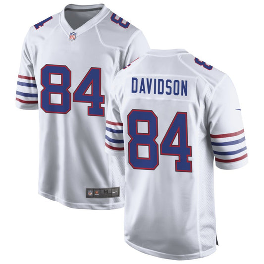 Zach Davidson Buffalo Bills Nike Alternate Game Jersey - White