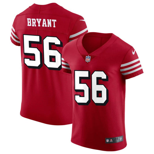 Austin Bryant San Francisco 49ers Nike Alternate Vapor Elite Jersey - Scarlet