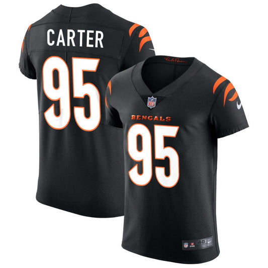 Zach Carter Cincinnati Bengals Nike Vapor Elite Jersey - Black