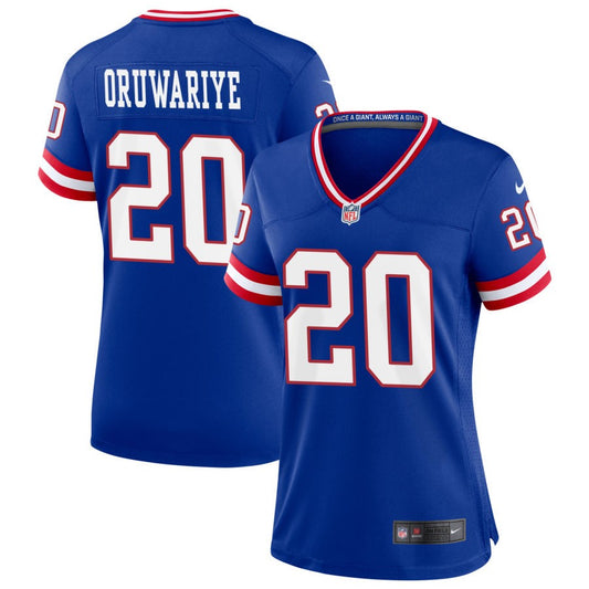 Amani Oruwariye New York Giants Nike Women's Classic Game Jersey - Royal